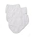 Just My Size Women's 5 Pack Cotton Brief Panty, White, 14