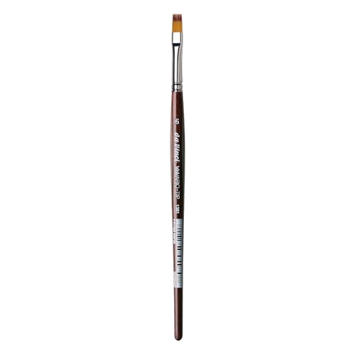 Image of da Vinci Watercolor Series 1381 VarioTip Paint Brush, Flat Synthetic, Size 6 (1381-06)
