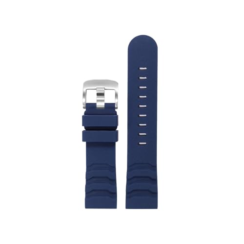 Bracelet en caoutchouc fluoré de 24mm de qualité supérieure pour boîtier XS3749 hommes