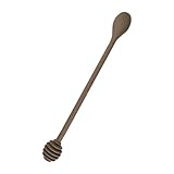 Lanmijia Cuchara para Miel | Utensilio de Cocina para Servir Miel,Removedor de Silicona para Melaza y Mezclas - Mermelada, Melaza, Yogur, Restaurante