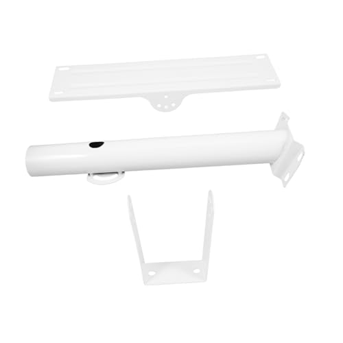 SOLUSTRE Outdoor Solar Light Pole Bracket Set for Street Lights Barn Lamps Portable