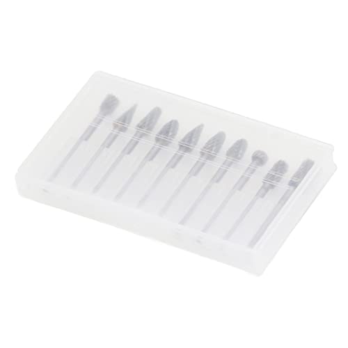 Juego de 10 piezas fresa de molienda carburo miniatura 5