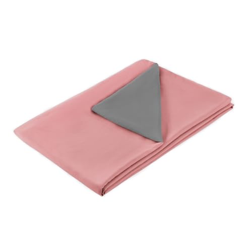 Weighted Blanket Cover 48x72, Soft Duvet Cover for Weighted Blanket, Pink