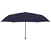 Produktbild Doppler nature mini -Deep Blue - nachhaltiger Regenschirm - Handöffner - 270 Gramm - nachwachsende Rohstoffe - Windkanal getestet