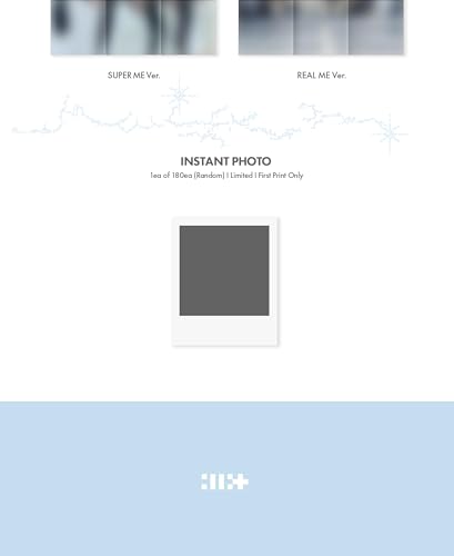 DREAMUS ILLIT SUPER REAL ME 1st Mini Album CD+Poster with lyrics on pack+Photobook+Photocard A+Photocard B+Sticker+Paper magnet+Paper ornaments+Tracking Sealed (REAL ME Version)