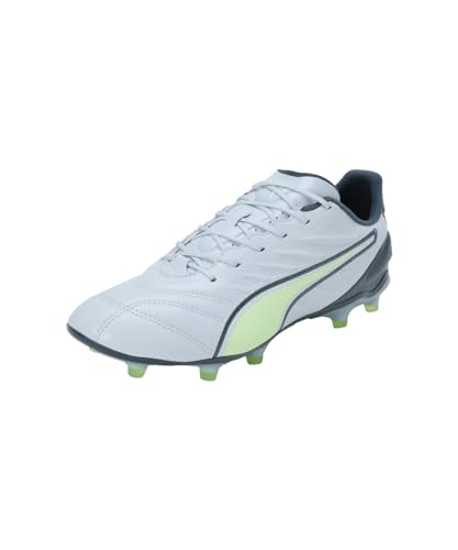 Puma Unisex-Adult King PRO FG/AG Frosted Dew-Fizzy Apple-Gray Skies Football Shoe - 11 UK (10786203)