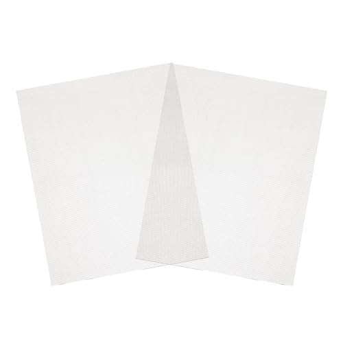 Baluue Malla Tejida de Alambre de Tungsteno para Reparación de Parachoques de Coche, 2 Piezas, Lámina Metálica Resistente Corrosión, Pantalla de Soldadura para Uso Industrial y