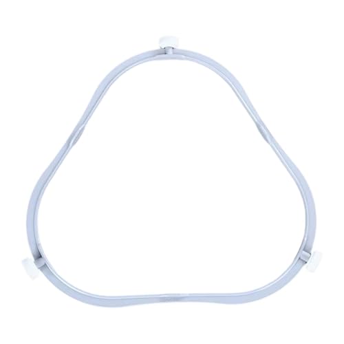 Pitycbo Repuesto de Plato Giratorio para Microondas con Rodillos, Soporte para Bandeja de Vidrio para Microondas, Interior, Accesorios Y Piezas