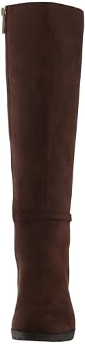 Anne Klein Women's Rya Fashion Boot, Dark Brown, 7.5 | Image 1