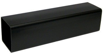 FloPlast 65mm Black Square Downpipe 4M