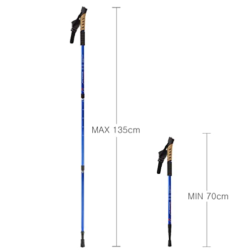 MidGard Nordic Walking Bastoni telescopici da