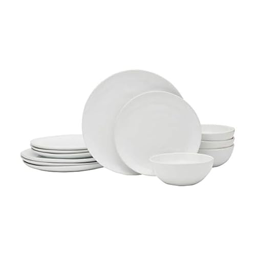 Everyday White Organic 12-Piece Set