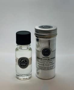 Organic Eucalyptus Lemon Essential Oil, Eucalyptus citriodora)/olio essenziale di Eucalipto limone organico, Eucalyptus citriodora by NHR Organic Oils) 250ml