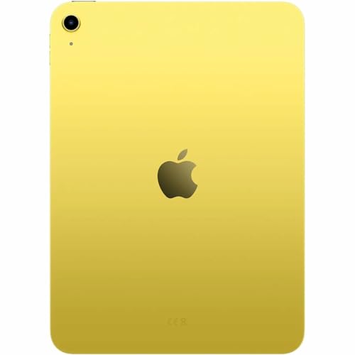Image of Apple iPad, 2025 with A16 Chip (11-inch, Wi-Fi + Cellular, 256GB) - Yellow (Renewed)