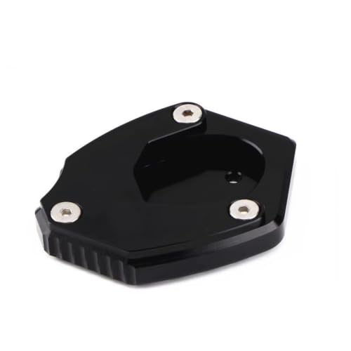 Patin béquille moto pour Versys 650 2010-2019 extension latérale noire