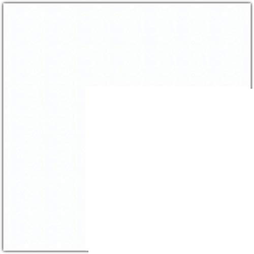 14x14 Smooth White / Super White Custom Mat for Picture Frame with 10x10 opening size (Mat Only, Fra - //coolthings.us