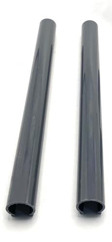 Radiator Pipe Covers SnapFit 2 Pack 200mm Long for 15mm Pipe Central Heating Clip On Covers Snappit (Anthracite)