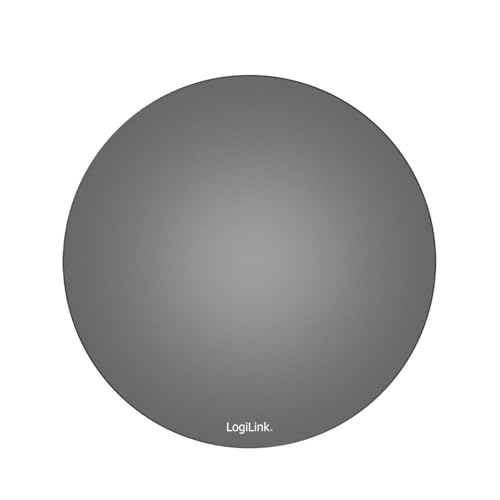 LogiLink BP0155D - Disco per monitor girevole a 360° in alluminio con cuscinetti antiscivolo
