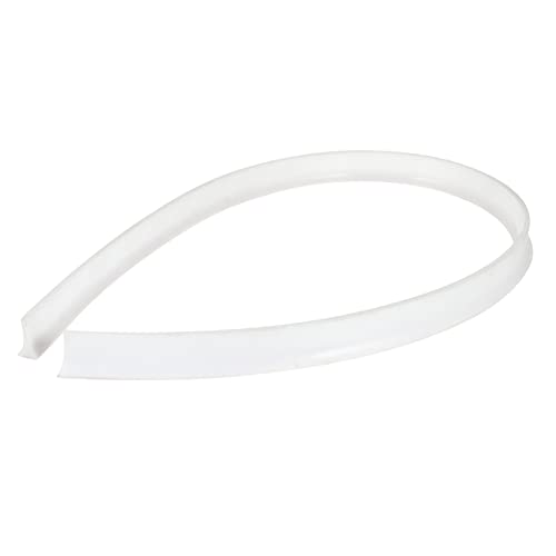 Operitacx Countertop Seal Strip Self-adhesive Baffle for Kitchen Bathroom Flexible Design Easy to Install Water Barrier Keeps Clean