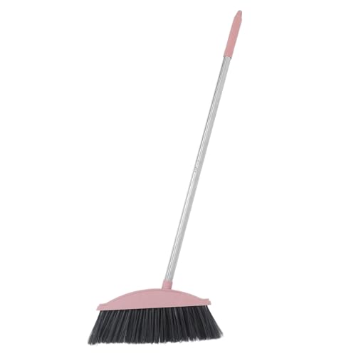 FOMIYES Long Handle Floor Sweeping Broom Plastic Cleaning Broom Dustpan for Indoor Outdoor