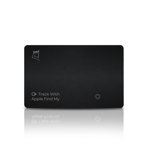 Kings Loot Trackable Tracker Card | Compatible with Apple Find My Compatible App | Ultra-Slim Wallet Tracker| Long Battery Life | Water-Resistant & Durable | Must-Have Travel Essentials