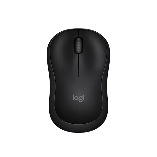 Mouse Sem Fio Logitech M240 com Conexão Bluetooth, Clique Silencioso, Design Ambidestro Compacto, Bateria de 18 Meses, Compatível com Windows, macOS, ChromeOS - Preto