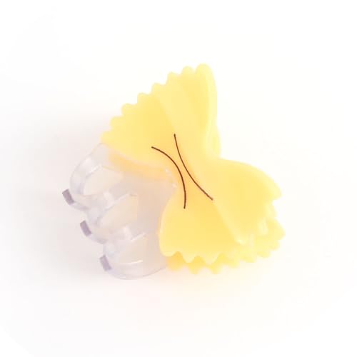 Personalized Pasta Cute Noodle Hair Claw Clip Acetate Novelty Hair Claw for Women Mother's Day Gift 1PC