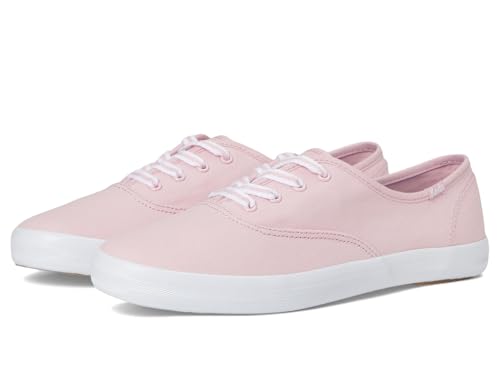 Keds Womens Champion Canvas Lace Up Mauve Canvas 9 Medium