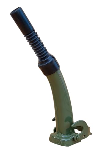 Image of Jerry Can Spout (Rubber Nozzle) for Pouring of Fuel- Green Colour (3)