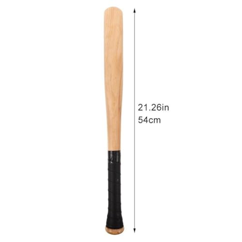 Bate de béisbol deportivo infantil: barra ligera de madera para entrenamiento seguro 6