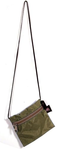 NECK POUCH (SHORT CORD) Tan