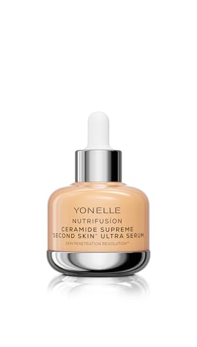 YONELLE Serum Gesicht mit Ceramiden - Anti Aging Gesichtspflege - Moisturizer Face Wirkung - Skincare für reife Haut - Nacht- und Tage Serum - Nährend Face Care Damen - 30ml