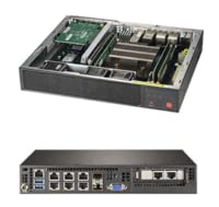 Supermicro Superserver E300-9D-4CN8TP Intel Xeon D-2123IT Networking PC w/ 2X SFP+, 2X 10GbE LAN, 4X GbE LAN, IPMI Customized (64GB RAM, 512GB M.2)