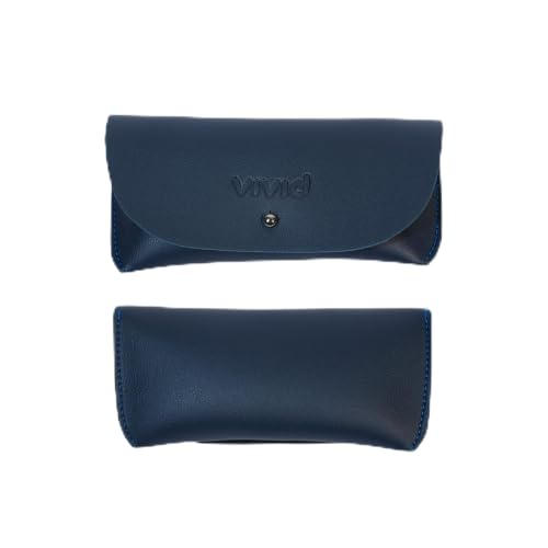 Image of Unisex Specs Chicago Button Eyewear Dabbi Faux Leather Soft Case Cover