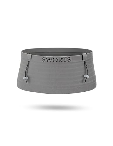 SWORTS Tube Run Belt, Piedra Gris, large/extra-large