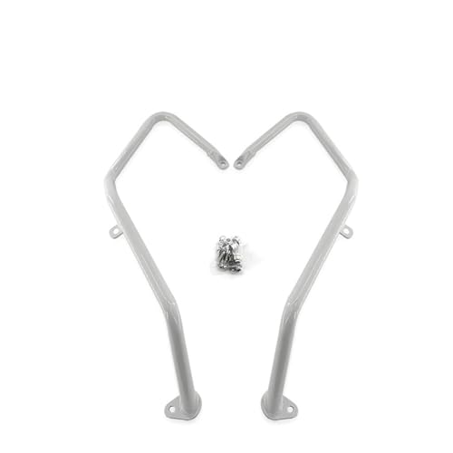 �I�[�g�o�C�N���b�V���o�[ �p�� X-ADV 750�p XADV750�p XADV�p X-ADV750 2025+�p �I�[�g�o�C�A�N�Z�T���[ �����N���b�V���o�[ �o���p�[ �G���W���K�[�h �X�^���g�P�[�W�v���e�N�^�[(White Lower)