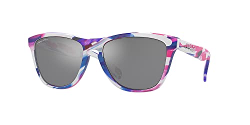 Oakley Unisex Oo9013 Frogskins Kokoro Collection Square Sunglasses, Kokoro/Prizm Black, 55 mm