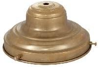 B&P Lamp® 6" Fitter Shade Holder, Unfinished Brass