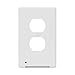 Westek LCR-CCDO-W LumiCover Core Classic Nightlight Wallplate, 1-Pack, White
