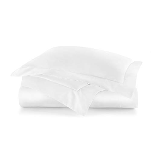 Peacock Alley Soprano Luxury Sateen Sheet Set | 100% Long Staple Cotton | 420 Thread-Count | Soft And Smooth Sateen Weave (White, Queen Sheet Set) #TOP5