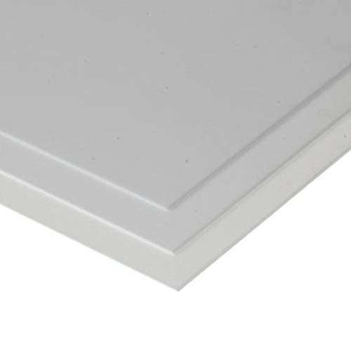 Preisvergleich Produktbild evergreen 9015 Weiße Polystyrolplatte, 150x300x0,38 mm, 3 Stück