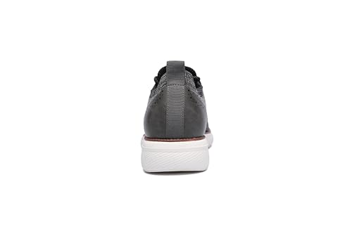 Image of DECARSDZ Men's Casual Dress Shoes Knit Lightweight Breathable Lace-Up Shoes Walking Work Sneakers Fashion Sneaker