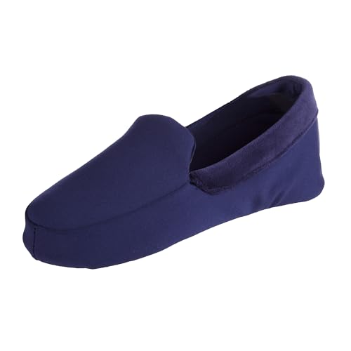 Chausson femme Isotoner à semelle suède flexible en velours Ivy