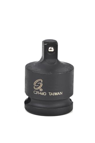 SUNEX TOOLS 3303 3/8-Inch Female x 1/4-Inch Male Super Socket Adapter with Friction Ball