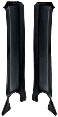 Moldeado de poste de pilar Camaro 1969, negro (copa) (también compatible con Firebird)