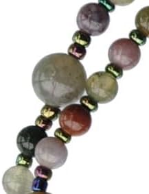 Multicolor Onyx Twist 4mm Rosary Bracelet - Image 3