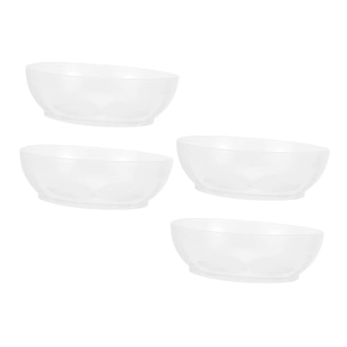 GRIRIW Electronic Scale Trays with Measuring Bowl 4pcs Kitchen Weighing Pan Sets