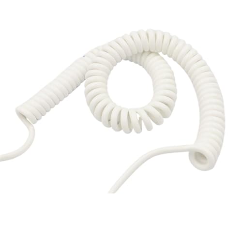 Cable en espiral de 6 núcleos extensible hasta 6 metros 3