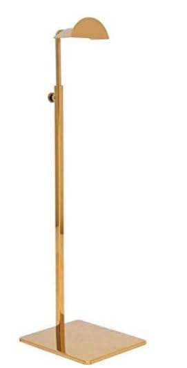 Hipiwe Handbag Stand Holder Metal Handbag Rack with Adjustable Height Purse Jewelry Display Stand Single Hook Bag Stand (1 Pack)