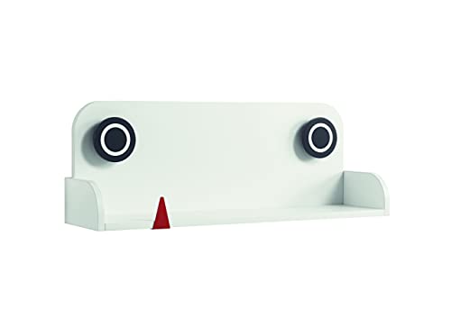 now! by hülsta minimo Wandbord Schneeweiß, 32,2cm H x 90cm B x 23cm T